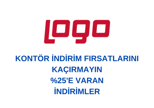 e-Logo kontör kampanyası - %25'e varan indirim