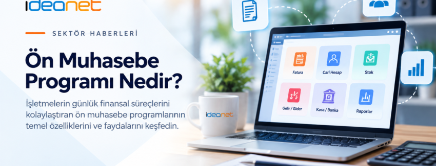 Ön Muhasebe Programı Nedir? - Kapak Görseli